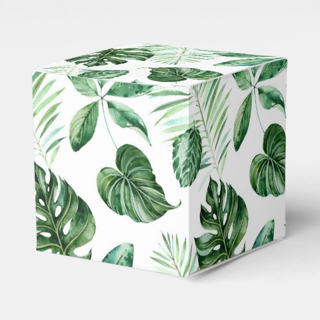 Caja Para Regalos Playa Tropical (Costado Anverso)