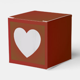 Caja Para Regalos Plaza Roja llana >caja de Favor Día de San Valentí