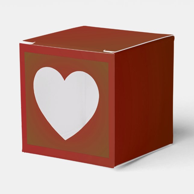 Caja Para Regalos Plaza Roja llana >caja de Favor Día de San Valentí (Anverso)