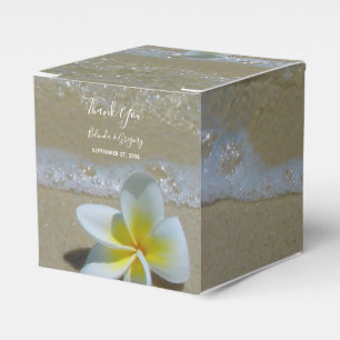 Caja Para Regalos Plumeria Frangipani En El Boda De Arena
