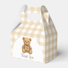 Caja Para Regalos Podemos Esperar A Teddy Bear Baby Shower