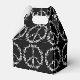 Caja Para Regalos Poder floral de símbolo de paz