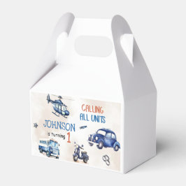 Caja Para Regalos Policía Fiesta de cumpleaños 1