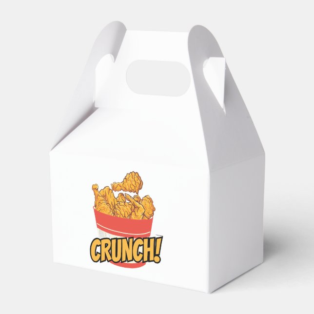 Caja Para Regalos Pollo frito (Front Side)