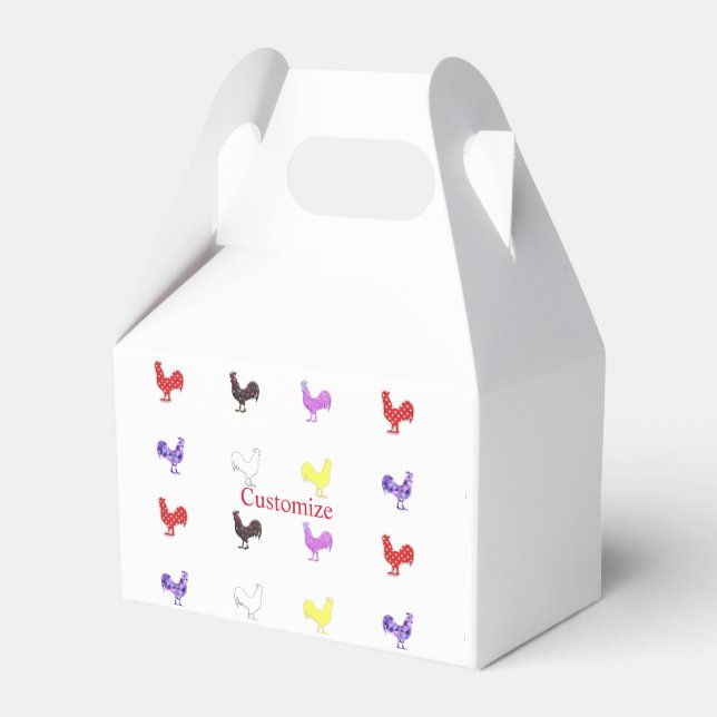 Caja Para Regalos Pollo Hens Thunder_Cove (Front Side)