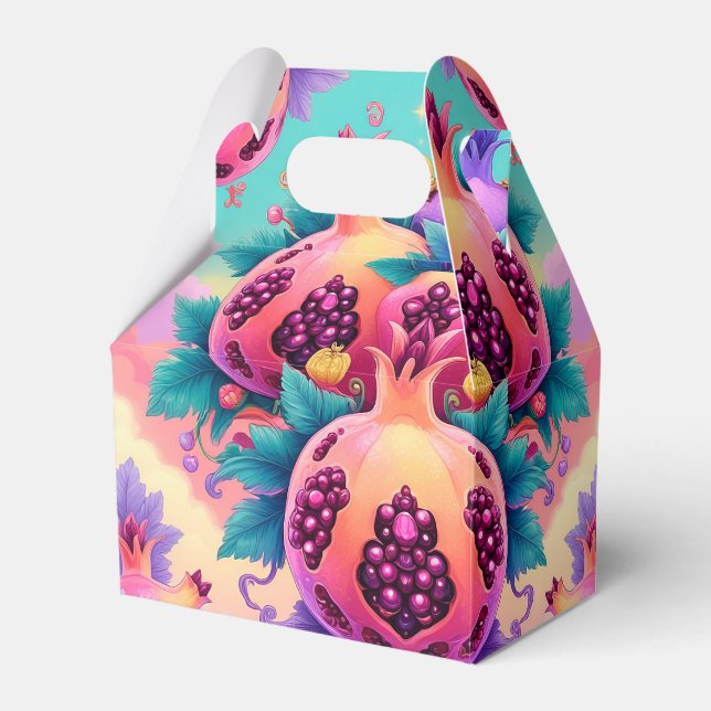 Caja Para Regalos Pomegranato colorido (Front Side)