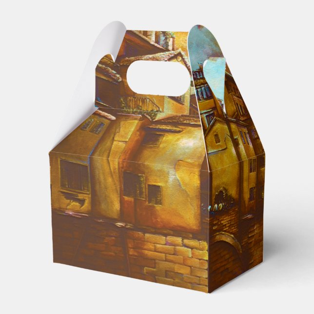 Caja Para Regalos Ponte Vecchio, Italia (Front Side)