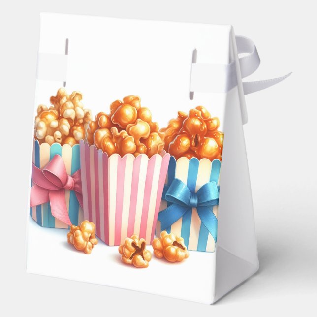 Caja Para Regalos popcorn (Reverso )