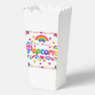 Caja Para Regalos Popcorn