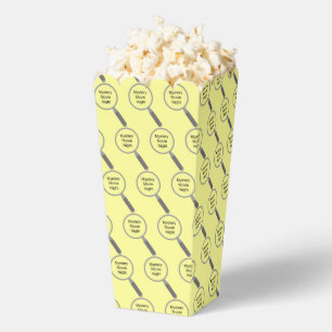 Caja Para Regalos Popcorn de tablero para la resolución de crímenes 