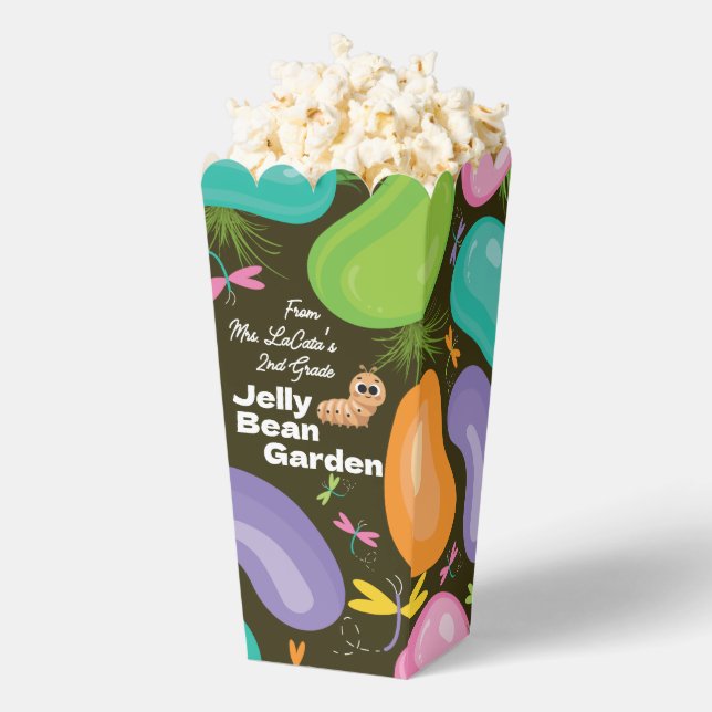 Caja Para Regalos Popcorn Favor Box Jelly Bean Garden  (apareció)
