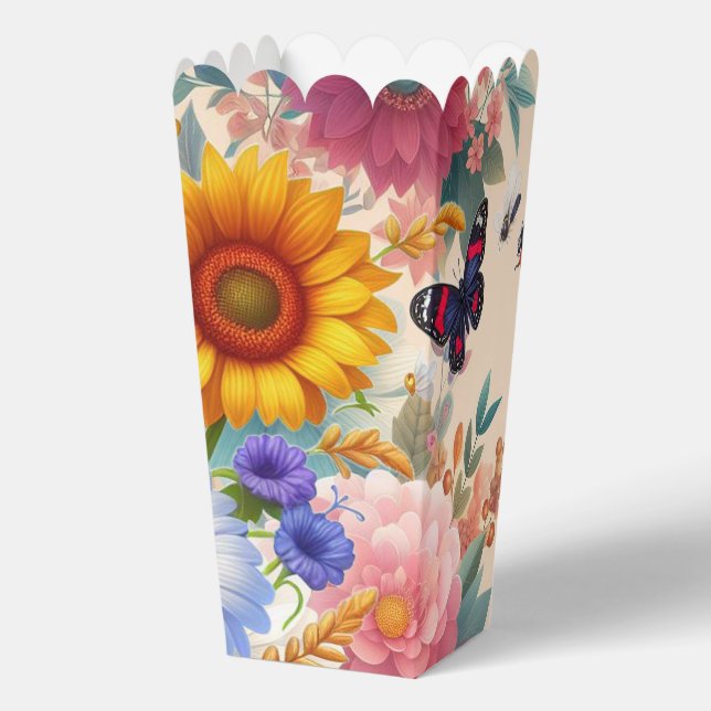 Caja Para Regalos Popcorn Nature Favor Box (Reverso )