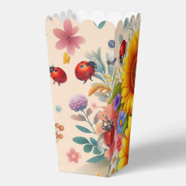 Caja Para Regalos Popcorn Nature Favor Box