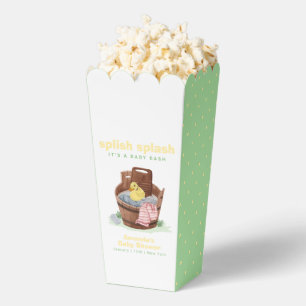 Caja Para Regalos Popcorn Salpica y Chapotea Pato de Goma Fiesta de