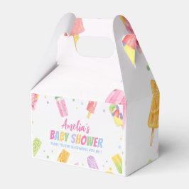 Caja Para Regalos Popsicle Baby Shower Ice Cream Summer Fiesta