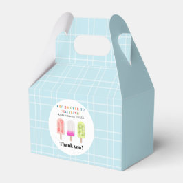 Caja Para Regalos Popsicle Party