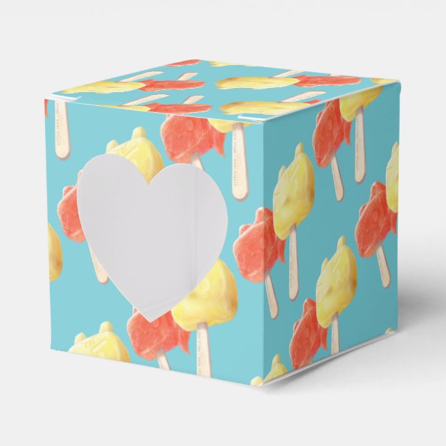 Caja Para Regalos Popsicles de caracteres (Anverso)
