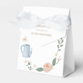 Caja Para Regalos Por la tarde Tea Baby Shower Favor Box