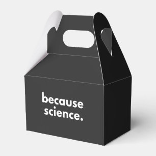 Caja Para Regalos Porque la ciencia
