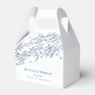 Caja Para Regalos Portland Maine Destination Wedding Elegant