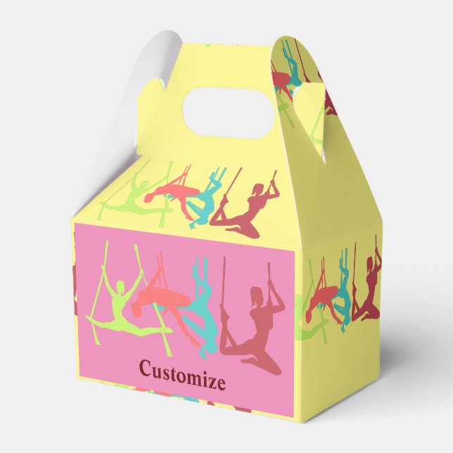 Caja Para Regalos Poses de fitness aérea Thunder_Cove (Front Side)