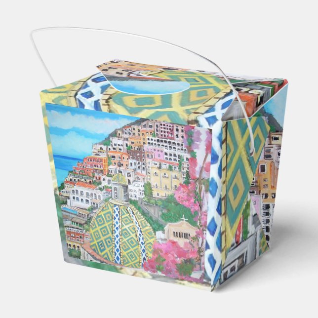 Caja Para Regalos Positano - Sacar (Reverso)