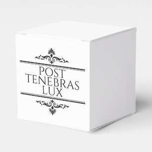 Caja Para Regalos Post Tenebras Lux