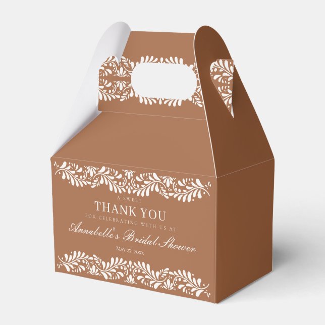 Caja Para Regalos Postre para la Fiesta de Despedida de Soltera con  (Front Side)