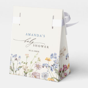 Caja Para Regalos Pradera Colorida de Flores Silvestres en Primavera