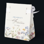 Caja Para Regalos Prado de flores silvestres coloridas de primavera<br><div class="desc">Capture la belleza de la naturaleza en su día especial con nuestra exquisita caja de regalo de acuarela de flores silvestres para baby shower. Elegante, única y floreciendo con amor. Utilice los campos de texto para personalizar su diseño con sus propias palabras y detalles. Si desea cambiar el estilo de...</div>