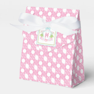 Caja Para Regalos Preppy Palm Beach Monogram Crest