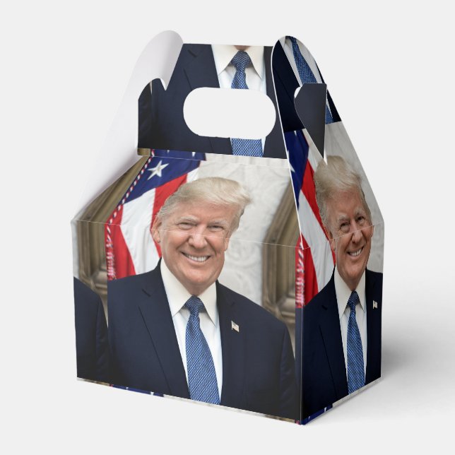 Caja Para Regalos Presidente Donald Trump (Front Side)