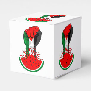 Caja Para Regalos Prima de resistencia palestina sobre la sandía
