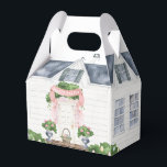 Caja Para Regalos Primavera | Feliz Pascua | Casa<br><div class="desc">Sorprenda a sus amigos en su búsqueda de huevos de Pascua con esta caja de favores de la casa de primavera. Esta caja de cambios tiene una puerta de acuarela con una cesta de Pascua en el porche delantero. En la parte trasera hay dos ventanas adornadas con rosas escaladores. Los...</div>