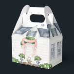 Caja Para Regalos Primavera | Feliz Pascua | Casa<br><div class="desc">Sorprenda a sus amigos en su búsqueda de huevos de Pascua con esta caja de favores de la casa de primavera. Esta caja de cambios tiene una puerta de acuarela con una cesta de Pascua en el porche delantero. En la parte trasera hay dos ventanas adornadas con rosas escaladores. Los...</div>