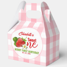Primer Cumpleaños de Fresa