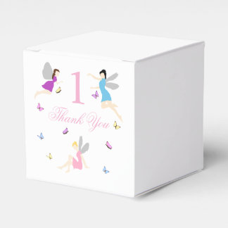 Caja Para Regalos Primer cumpleaños de hada