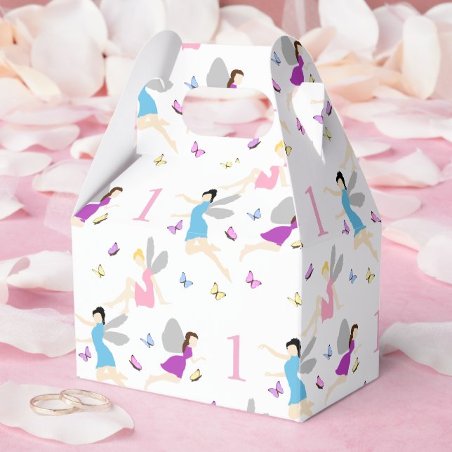 Caja Para Regalos Primer cumpleaños de hada (Boda)