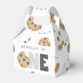 Caja Para Regalos Primer cumpleaños de la leche y las cookies