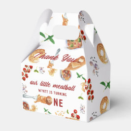 Caja Para Regalos Primer cumpleaños de Little Meatball