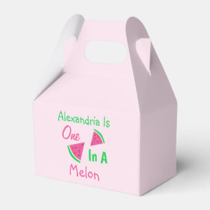 Caja Para Regalos Primer Cumpleaños De One In A Melon