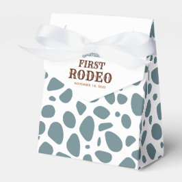 Caja Para Regalos Primer cumpleaños de Rodeo Wild West Boy Blue