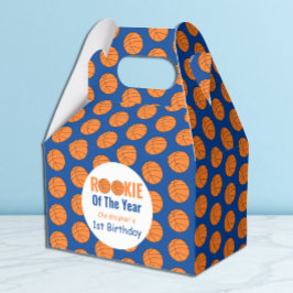 Caja Para Regalos Primer cumpleaños de Rookie Basketball