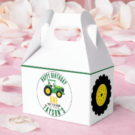 Caja Para Regalos Primer cumpleaños de Star Your Tractor | Tema de l