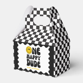 Caja Para Regalos Primer cumpleaños de un chico feliz Face Boy