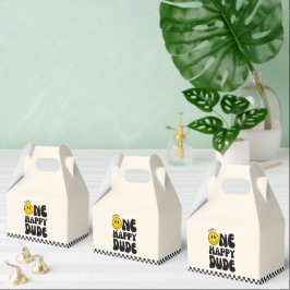 Caja Para Regalos Primer cumpleaños de un chico feliz Face Boy