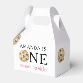 Caja Para Regalos Primer cumpleaños de un dulce novato y Chica de le