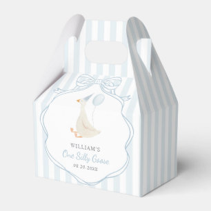 Caja Para Regalos Primer cumpleaños de un flautista azul de ganso