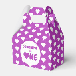 Caja Para Regalos Primer cumpleaños del corazón