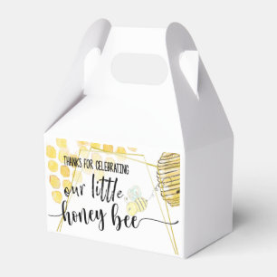CAJA PARA REGALOS PRIMER CUMPLEAÑOS, FIESTA BEE, ESTÁ TEMÁTICO